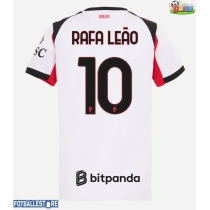 AC Milan Rafael Leao #10 Bortedrakt Dame 2025-26 Kortermet